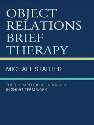 cover image of Object Relations Brief Therapy
